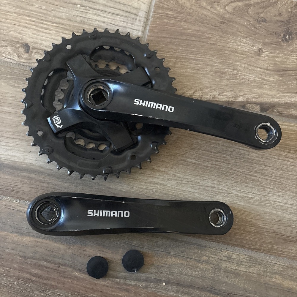 Shimano FC-MT101 2x9 Speed‎ MTB Bike Crankset With Bottom Bracket 170MM 22-36T